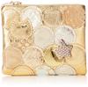 Tsumori Chisato Folding Wallet, Mini Wallet, New Multi-Dot Gold