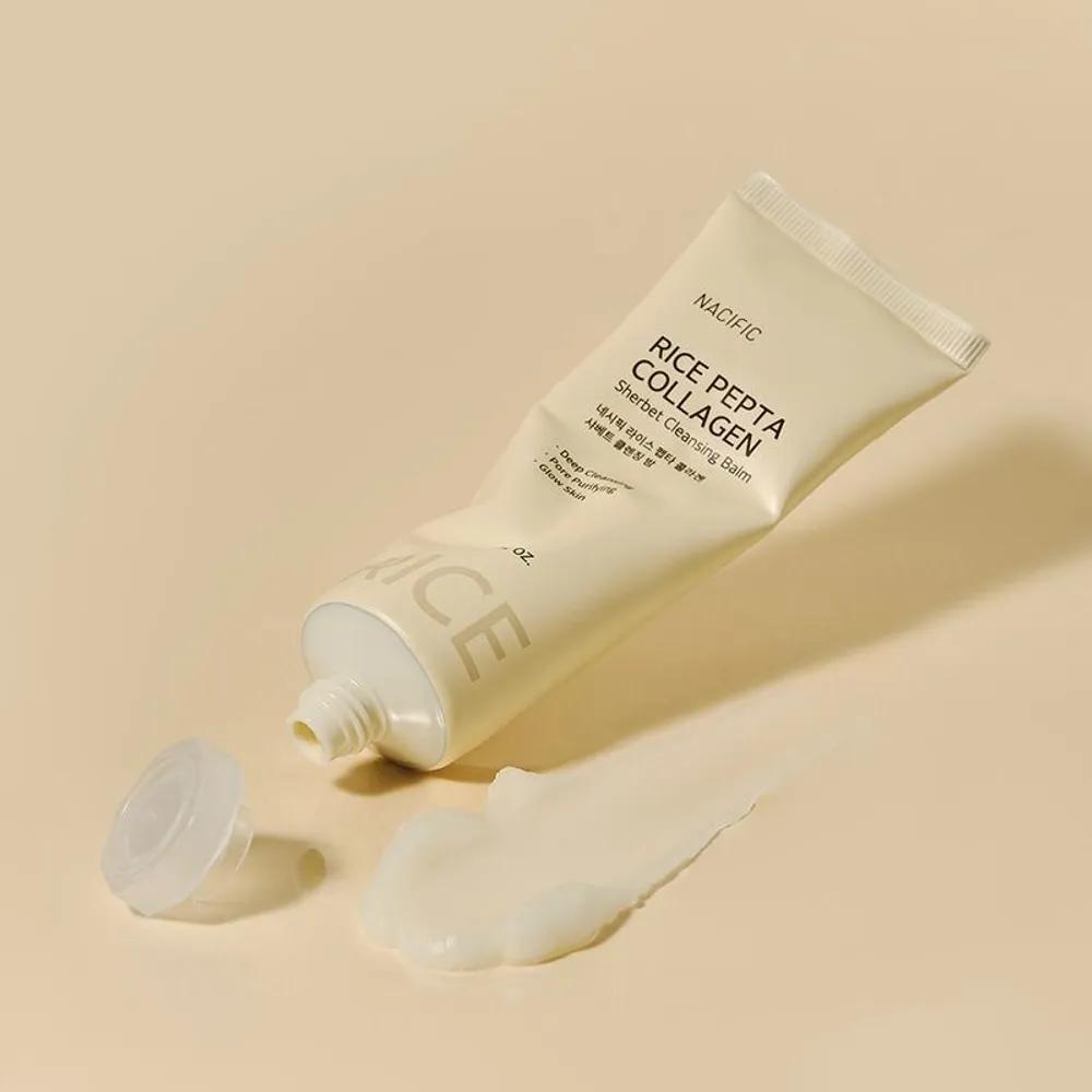 NACIFIC Rice Pepta Collagen Sherbet Cleansing Balm 80g X 2