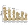 Brangdy Portable Folding Plastic Chess Set