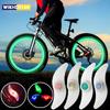 Lumières de Rayon de Roue de Vélo Lumières de Pneu 3 Modes LED Étanche Avertissement de Sécurité pour Vélo Facile à Installer Accessoires de Vélo