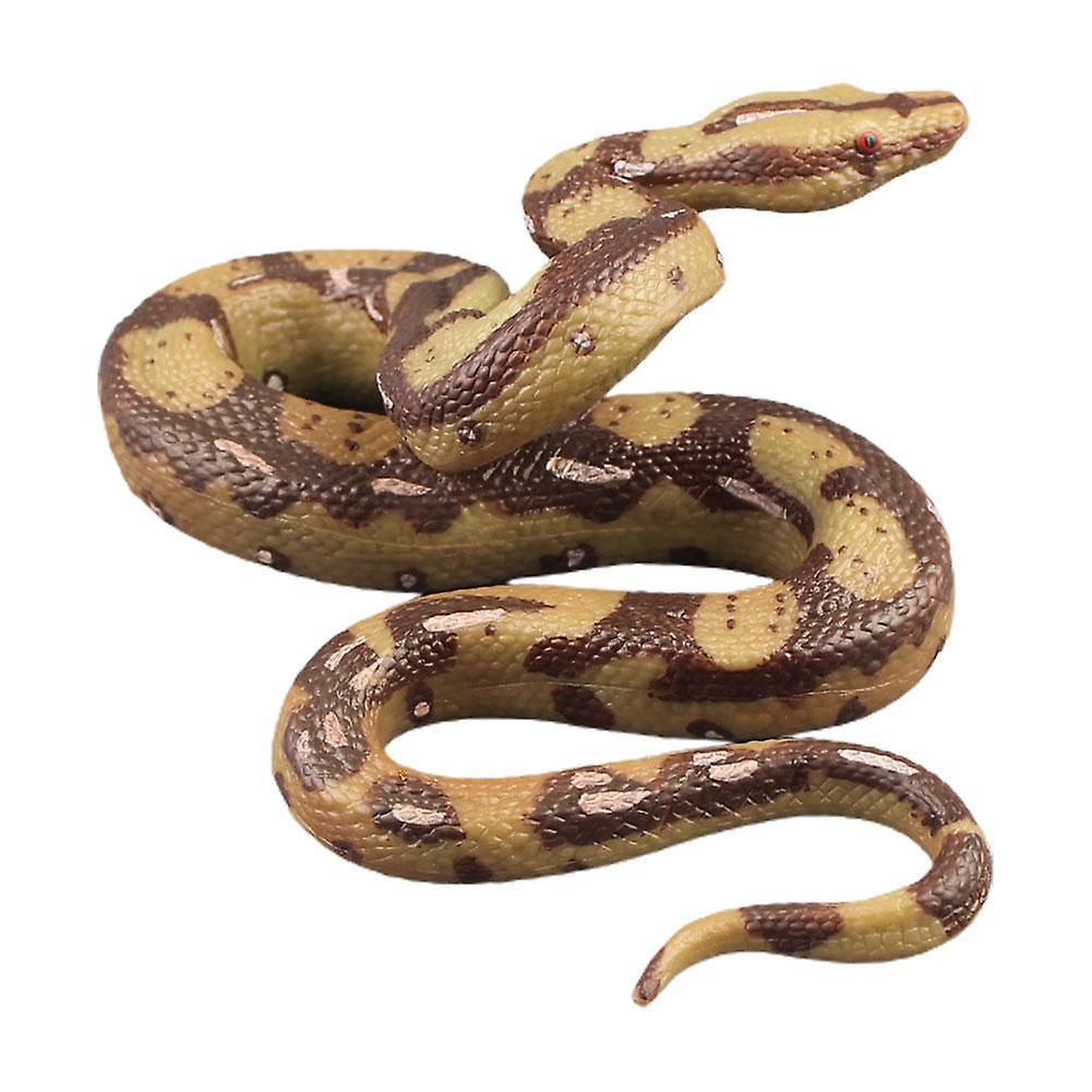 Simulation Python Solid Wildlife Model Snake Children Toy Collection Ornament