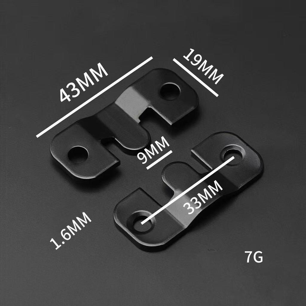 Stainless Steel Interlock Hanging Buckle Heavy Duty Photo Frame Hook Wall Mounted Flush Mount Brackets For Furniture Connector