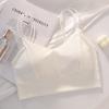 Seamless Beauty Back Thin Strap Wireless Padded Women Bra Camisole Tube Top