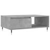  Coffee Table, Concrete Grey, 90x60x35 Cm