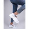 Women's Platform Plus Size Sneakers Women's Belt Buckle Cutout Color-Block Casual Women's Single Shoes