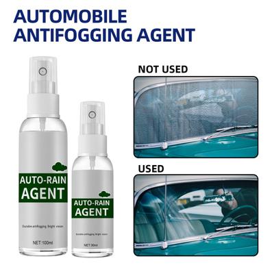30/100ml Convenient Glass Agent Long Film Coating Antifogging Lasting Easy Operation Car Front