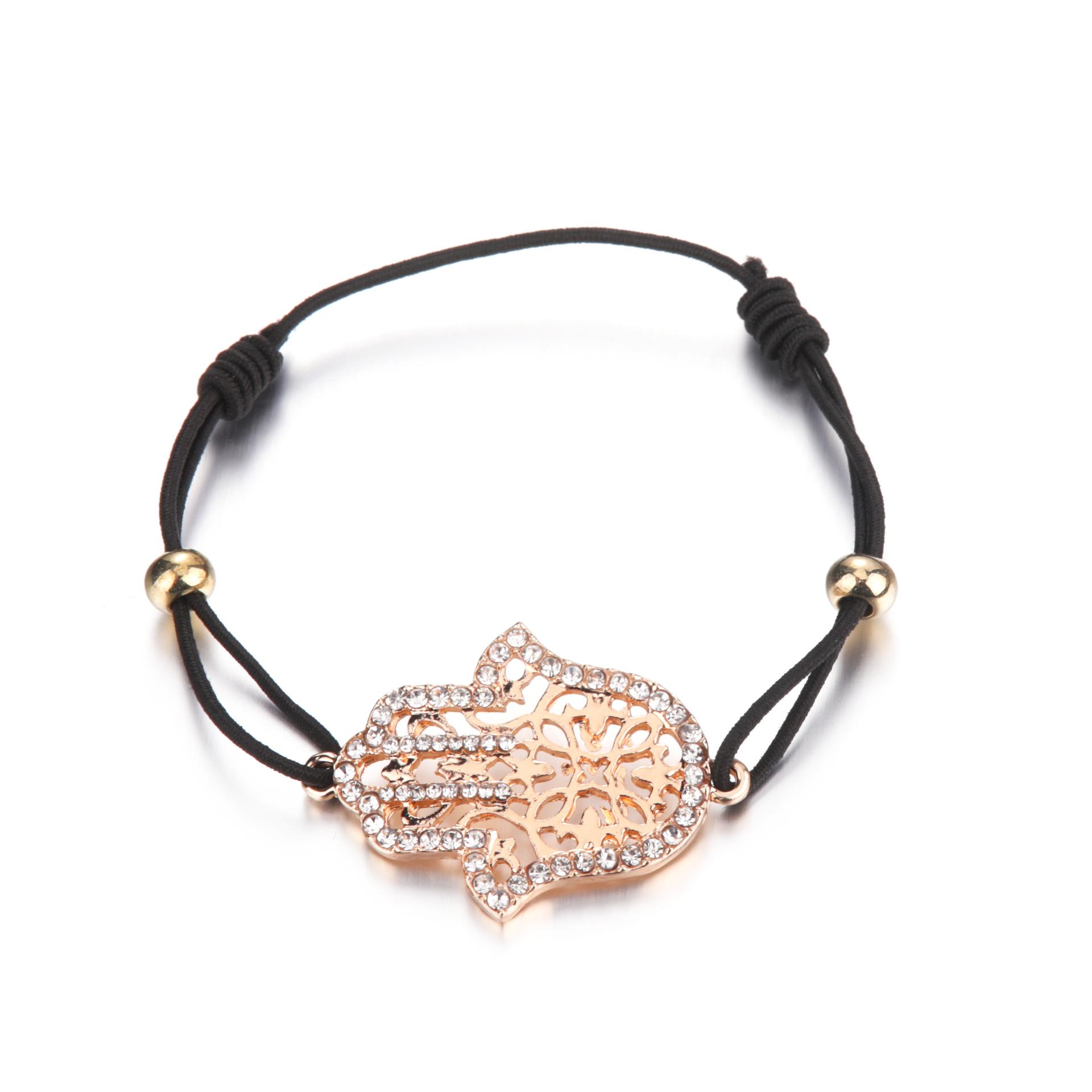 European  American Rhinestone Skull Owl Fashion Bracelet