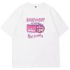 Iu Retro American Style T Shirt With Cartoon Print For Casual Summer Wear