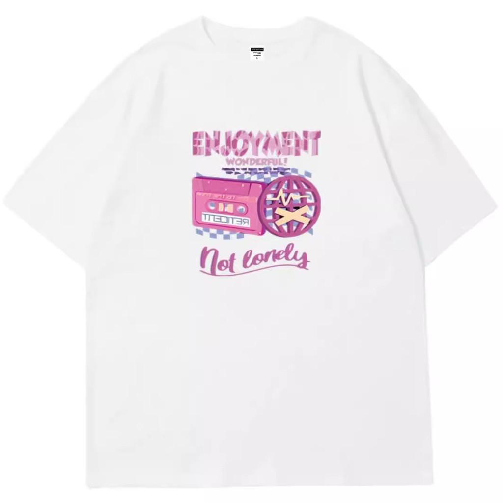Iu Retro American Style T Shirt With Cartoon Print For Casual Summer Wear