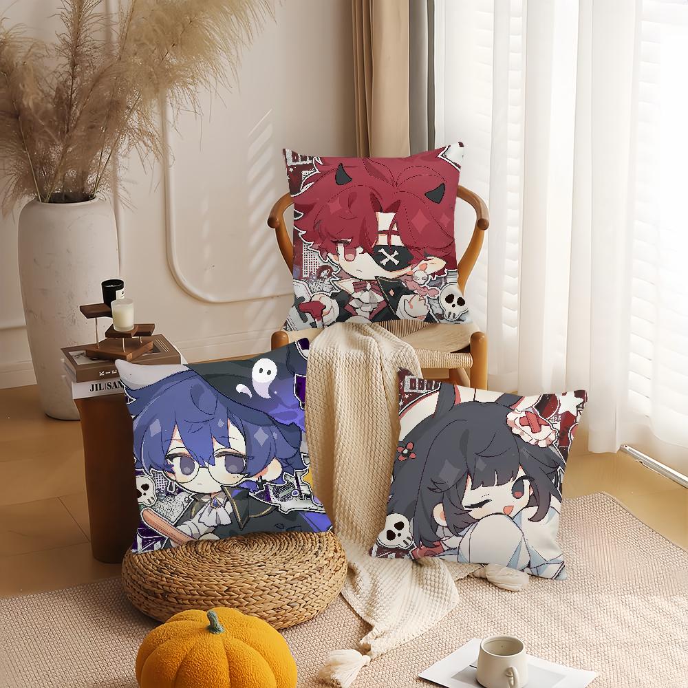 Anime L-link Click Cartoon Cute Pillow Case Suitable For Bedrooms Living Rooms Cars Home Decoration