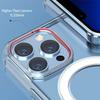 Luxury Wireless Charge Magnetic For MagSafe Case For Iphone 11 12 13 14 15 Pro XS Max Mini X XR 7 8 Plus SE Clear Acrylic Cover