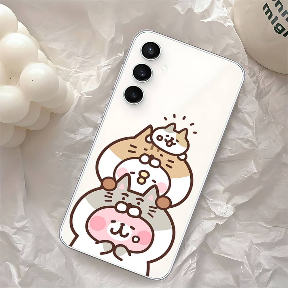 Cute K-KANAHEI Phone Case For Samsung Galaxy S25 S24 S23 S22 S21 FE Ultra Plus A32 A53 A13 A31 Soft Cover