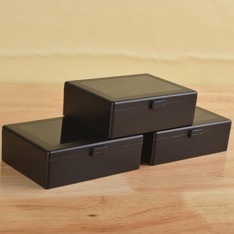 Průhledný plastový úložný box na karty Pocards Malý úložný box na karty Stolní organizér Klasifikační box Kancelářské potřeby