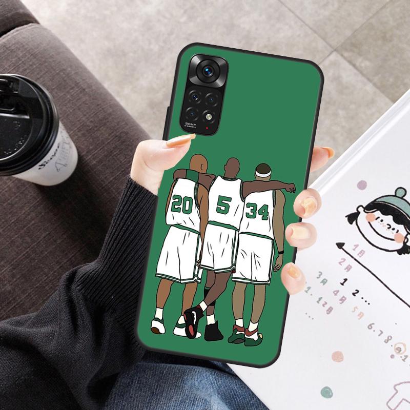 Basketball Player For Redmi Note 10 Pro Case For Redmi Note 9 8 11 Pro 11S 10S 9S 8T 9A 10A 10C Phone Cover