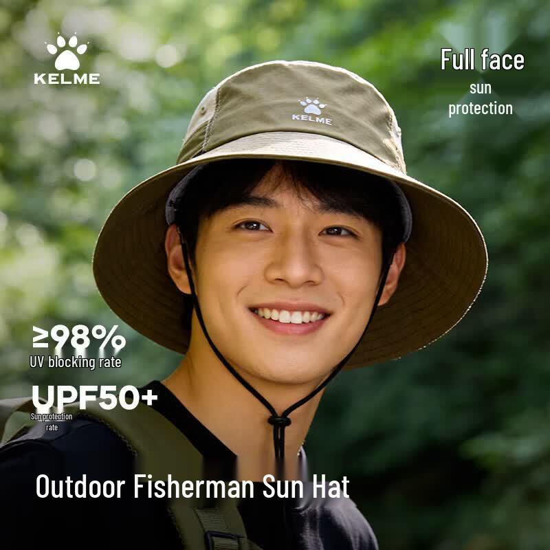 KELME Unisex Sun Protection Bucket Hat