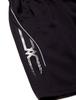 Mizuno Training Wear Size Deep Navy x S Warm-Up Shorts, Moisture-Wicking, Quick-Drying, Unisex, 14, Silver, 32JD8011,
