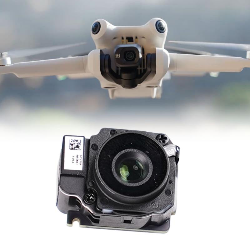 Camera Lens Module Repair Part for Mini 4 , Drones Gimbals Lens Cores with Glass Lens and Metal Body for Replacement