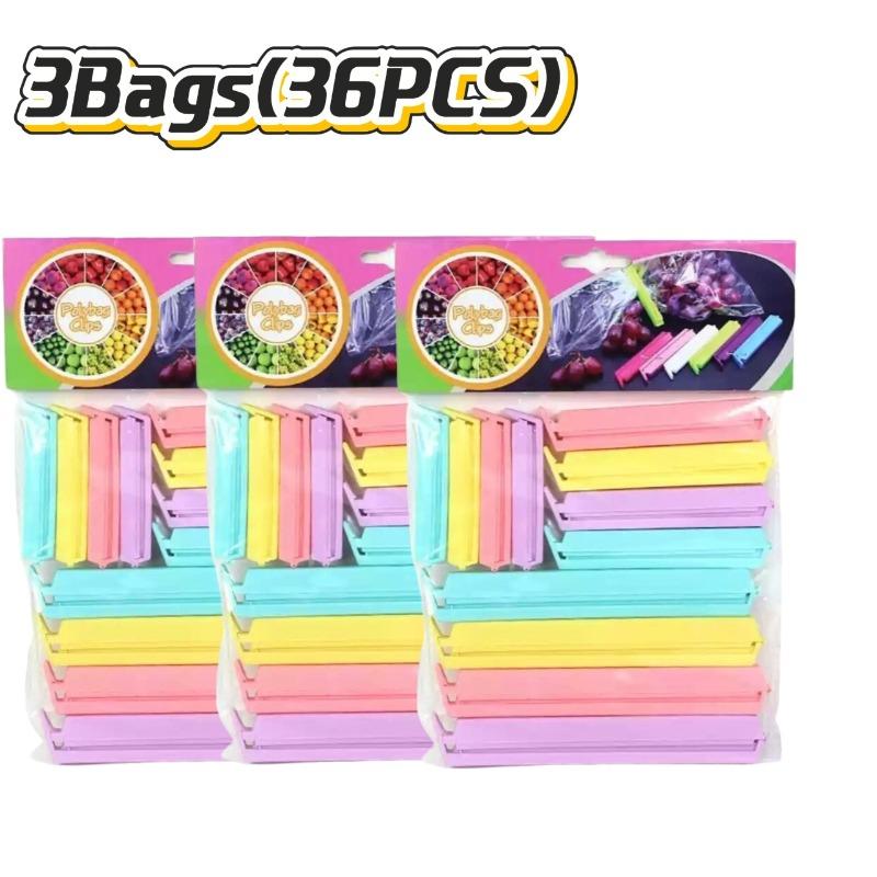 Portable New Kitchen Storage Food Snack Seal Sealing Bag Clips Sealer Clamp Plastic Tool Kitchen Accessories Wholesale