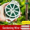 Coated Iron Garden Tie: Horticultural Wrap & Flower Support