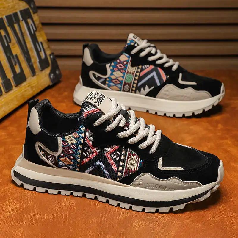 Fashion Mens Black Boots Vulcanize Teenage Sneakers Men's Shoes 47 Sport Unique New Arrival Cool Training Novelty Luxury Brand