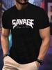 Unisexs Savage Letter TShirt Glitter Diamond Print ONeck Short Sleeve Casual Hip Hop Streetwear Graphic Tee Tops