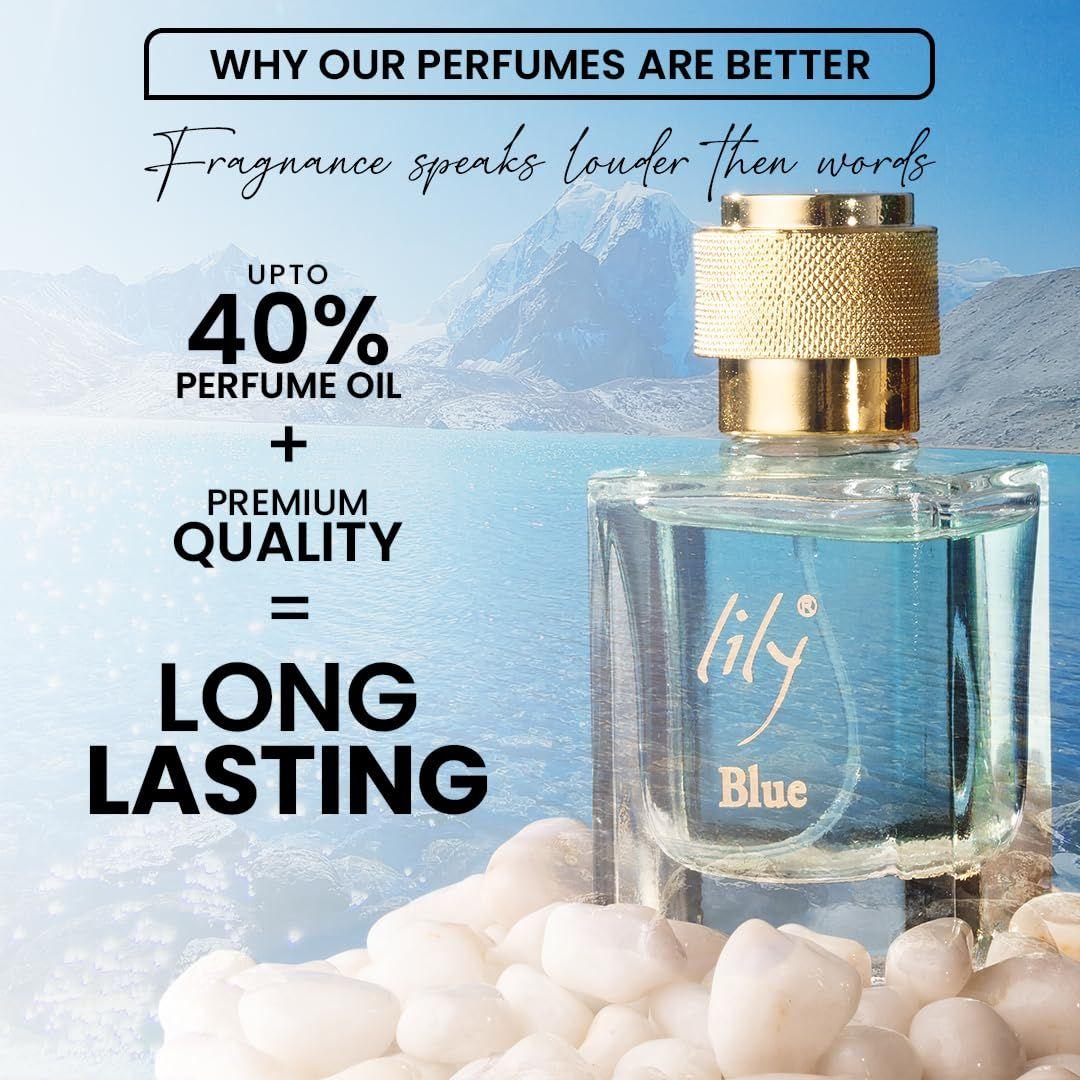 

Духи класса люкс Lily Blue с озоновыми, водными, 50ML