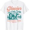 Vintage Glacier National Park Tee Shirt