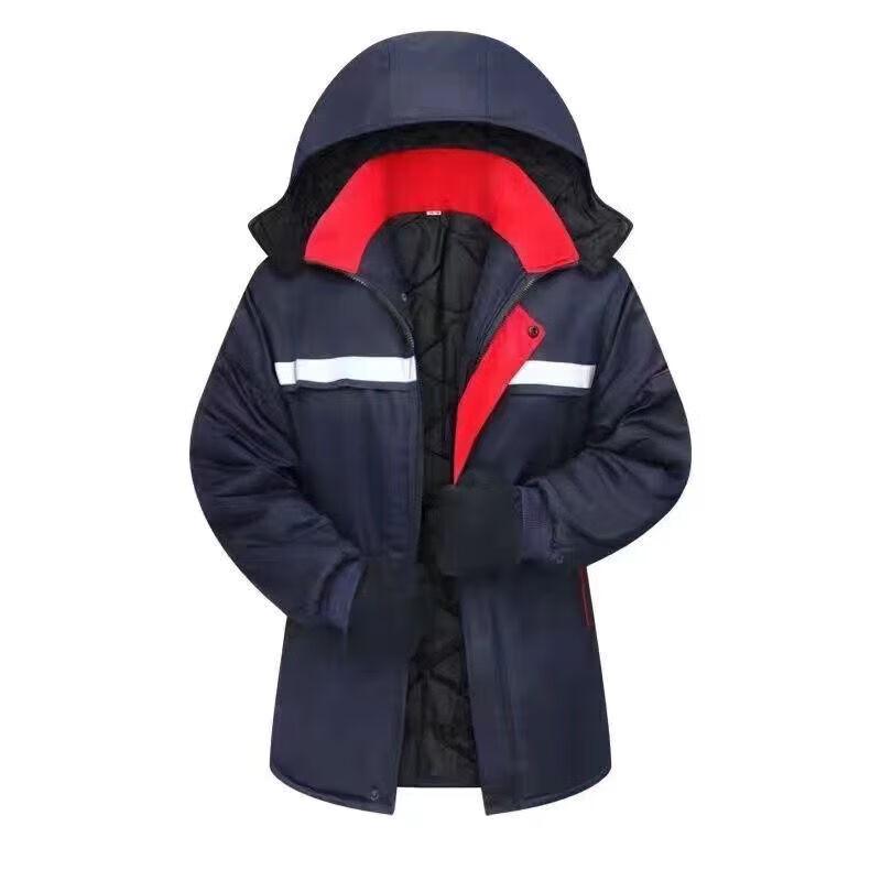 Junyuanxingchen Autumn/Winter Fleece-lined Thickened Warm Work Jacket