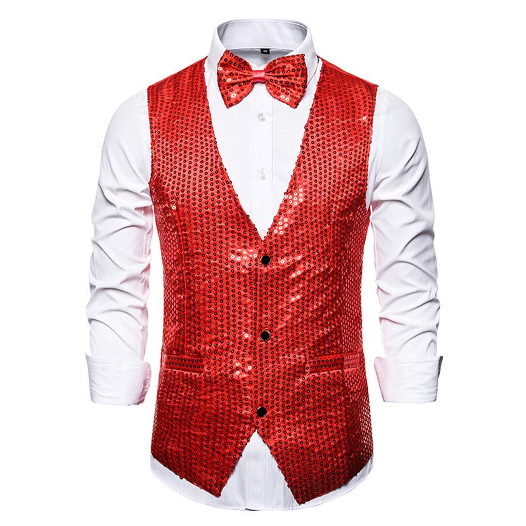 

Men s Sequins - Shiny Party Suit Dancewear for Men - 80s Old School Costume Adults