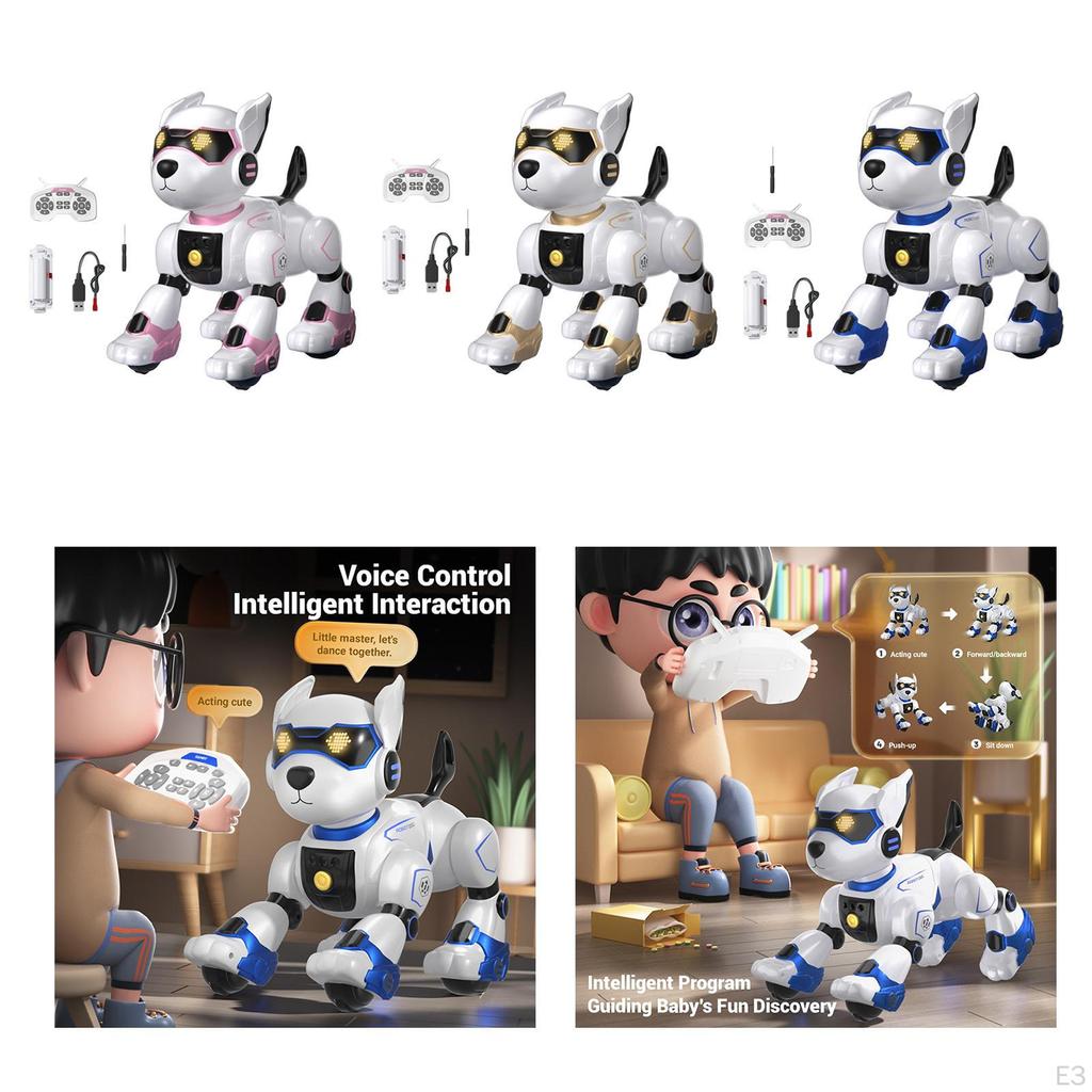 Interactive Robotic Canine Companion for Kids - Voice Enabled