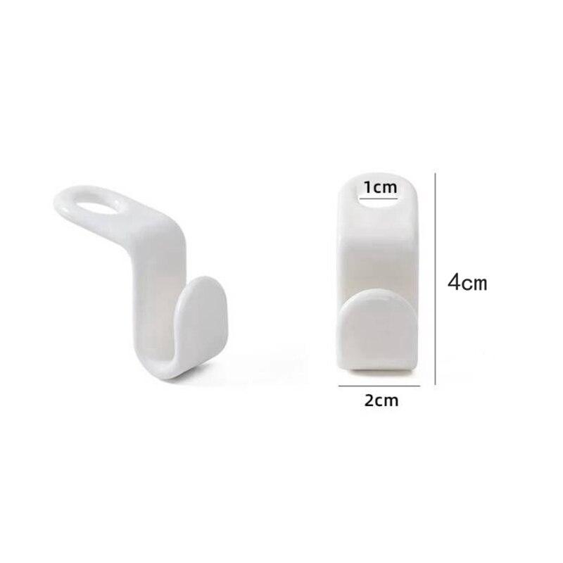 10/20 Stück Kleiderbügel Verbindungshaken für Kleiderbügel Kleiderschrank Closet Organizer Mini Aufbewahrungshaken Kleiderschrank Kleidung Mantel Organizer Rack