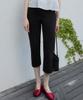 LOVLOV Slim Capri Pants_Black