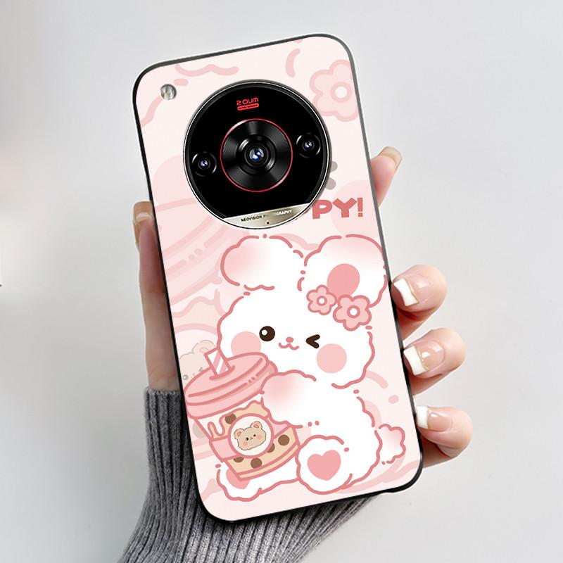 Funda Para ZTE Nubia Focus 2 Ultra Funda Z2463N Estética Lujo Linda Genial Niños Niñas Funda de Silicona Suave para Nubia Focus2 Ultra 5G