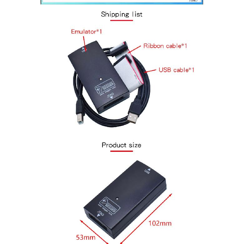 High Speed J-Link JLink V8 USB JTAG ARM Emulator Debugger J-Link V9 Emulator STM32F103C8T6 STM MCU