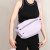 Spring New Nylon Crossbody Bag, Large Capacity Chest Bag, Unisex Dual Shoulder Multifunctional Fitness Bag