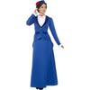 Smiffys Womens/Ladies Victorian Nanny Plus Costume Set