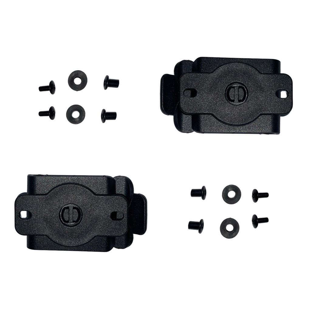 1/2Set Tactically Knife Holster Back Clip 360 Degree Rotating K Sheath Back Clip Belt Clip with Screws Easy To Carry