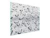 GLAS-SCHNEIDEBRETT 52x30 TROPFEN
