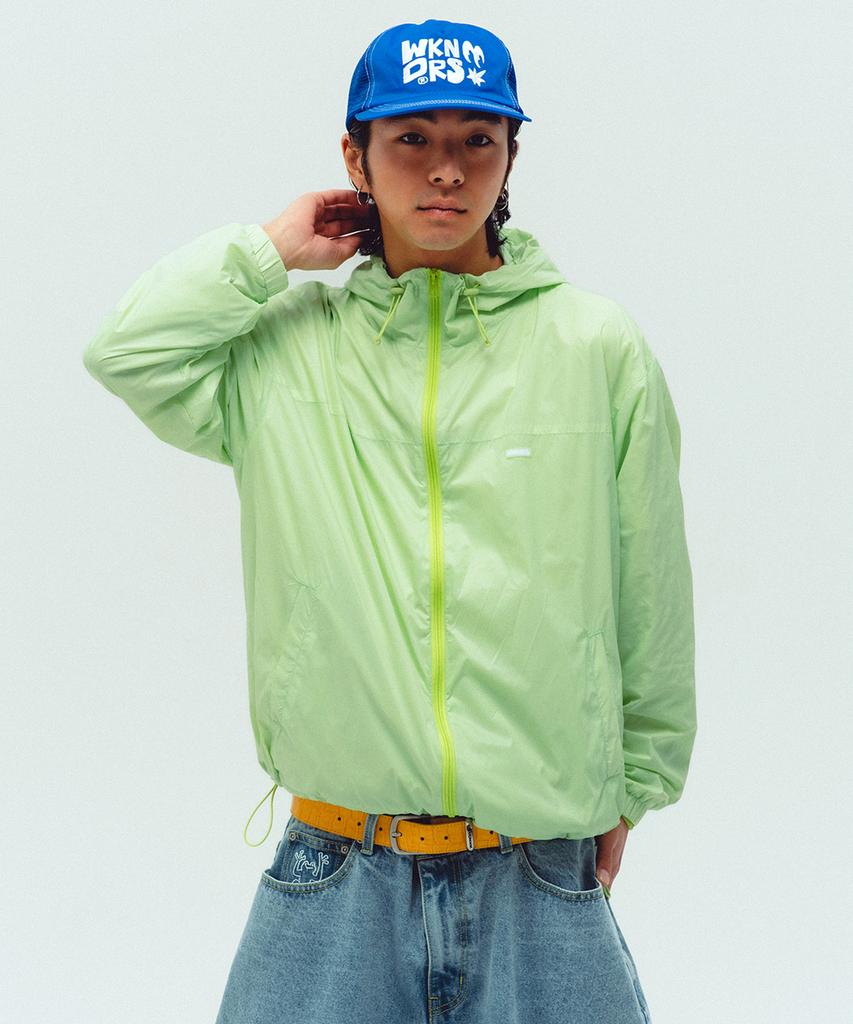 Wkndrs Lightweight Windbreaker (Lime)