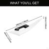 2 Pieces Motorcycle Side Modification Accessory Aerodynamic Spoiler Wing