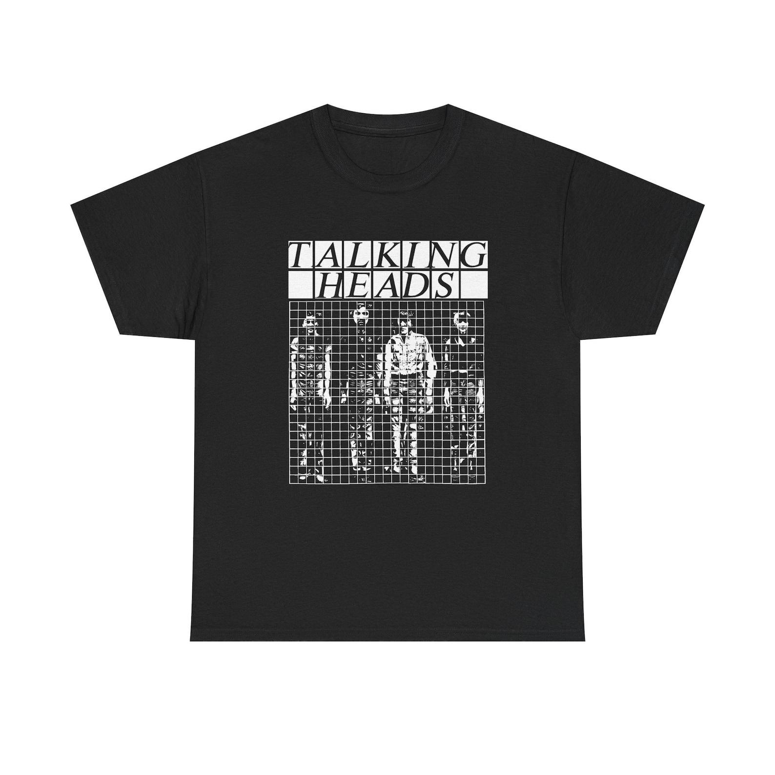 Talking Heads Buildings And Food Shirt, Vintage New Wave Band Tee, 70s Post Punk Music Shirt, Talking Heads Album Cover T-Shirt Tee 3XL