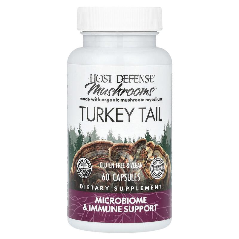 Mushrooms™, Turkey Tail, 60 Capsules (0.5 G Per Capsule)
