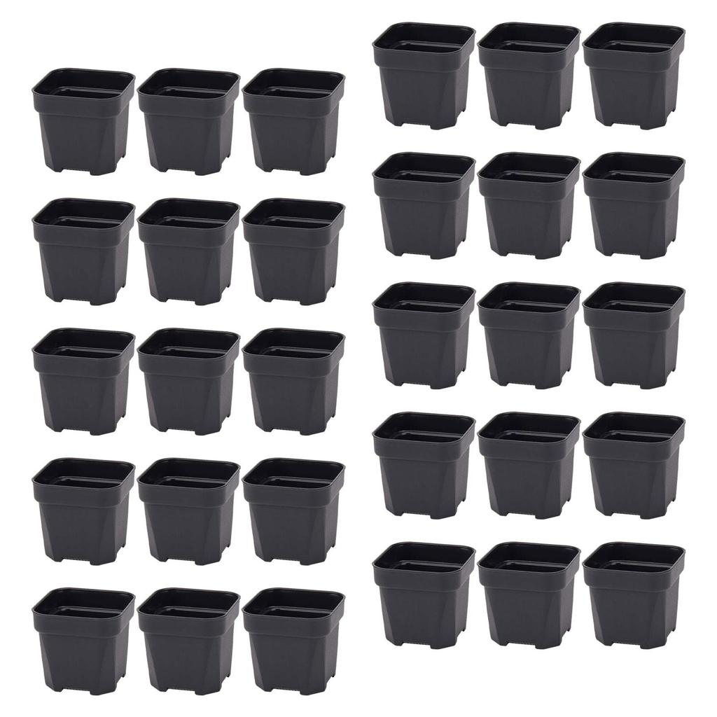 30 Pieces Plant Nursery Pots Planters Flowerpots Portable Bonsai Container Seedling Pot for Indoor Outdoor Home