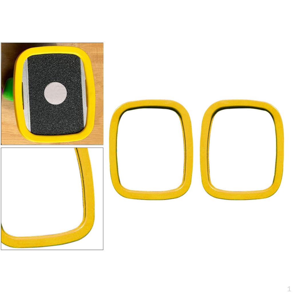 1 Pair Anti-scratch Soft PU Roller Road Inline Skates Plate cover Guards accessories for Men Women