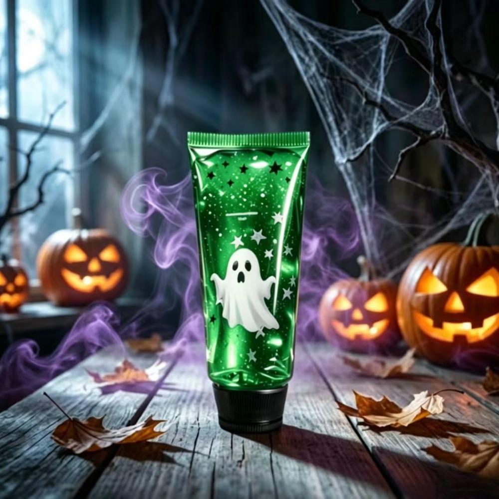 Halloween Ghost Oothpaste Tube Squishy Toy Non-Bounce Feel Asmr Fidget Stress Ball Anti Anxiety Sensory Toy For Kids Adults