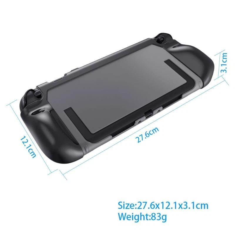 Schlanke Docking-Hülle Schale PC TPU Schutz-Hartschale Stoßfest Ergonomischer Griff Griff Haut für Nintendo Switch 2 NS 2
