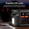 Flashfish E103 300W Portable Power Station, 179.2Wh LiFePO4 Battery, Fast AC Recharge