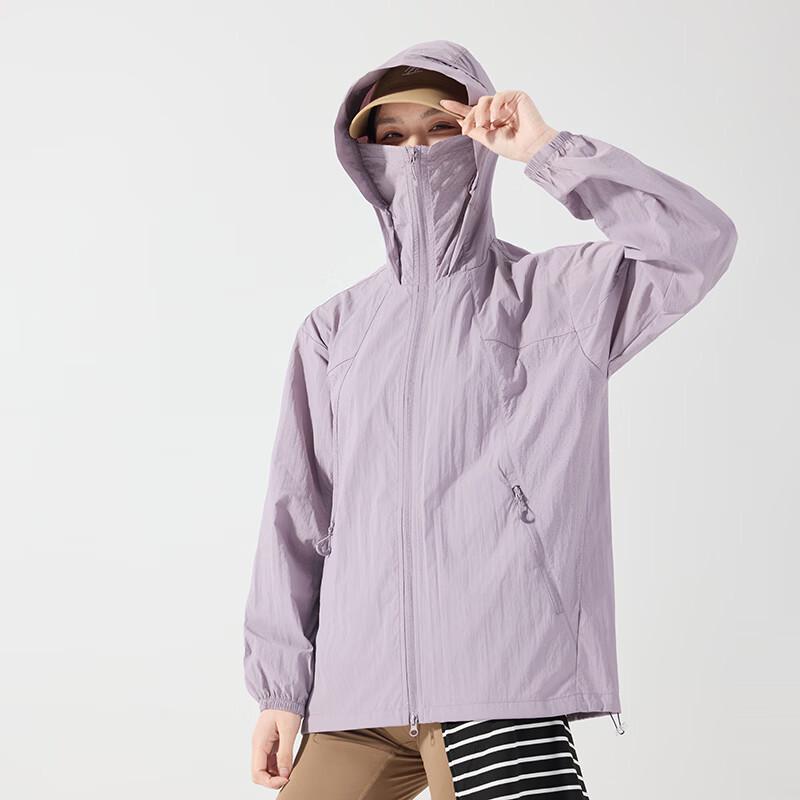 EILEI Women s Lightweight Hooded Sun Protection Jacket E97 L