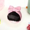 Props Decor Newborn Princess Wig Headband Toddler Neat Bang Baby Hair Wig Knitted Bow Bang
