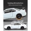 1/32 Nissan GTR R34 Skyline Supercar Alloy Metal Diecast Car Model Sound & Light Holiday Boyfriend Gift Collect Hobby Ornaments